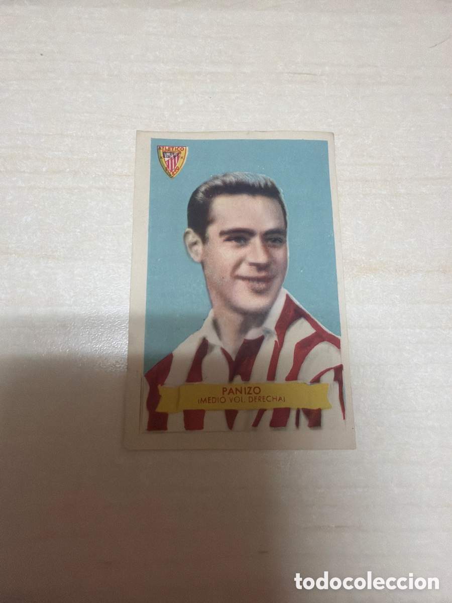 Coleccionismo cromos antiguos: F&uacute;tbol Bruguera 1949, Panizo, Athletic Club / Athletic Club de Bilbao.
