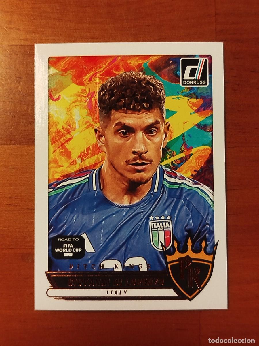 Coleccionismo cromos antiguos: 21. Giovanni Di Lorenzo (Italia) - Pitch Kings Panini Donruss Road to Fifa World Cup 2025