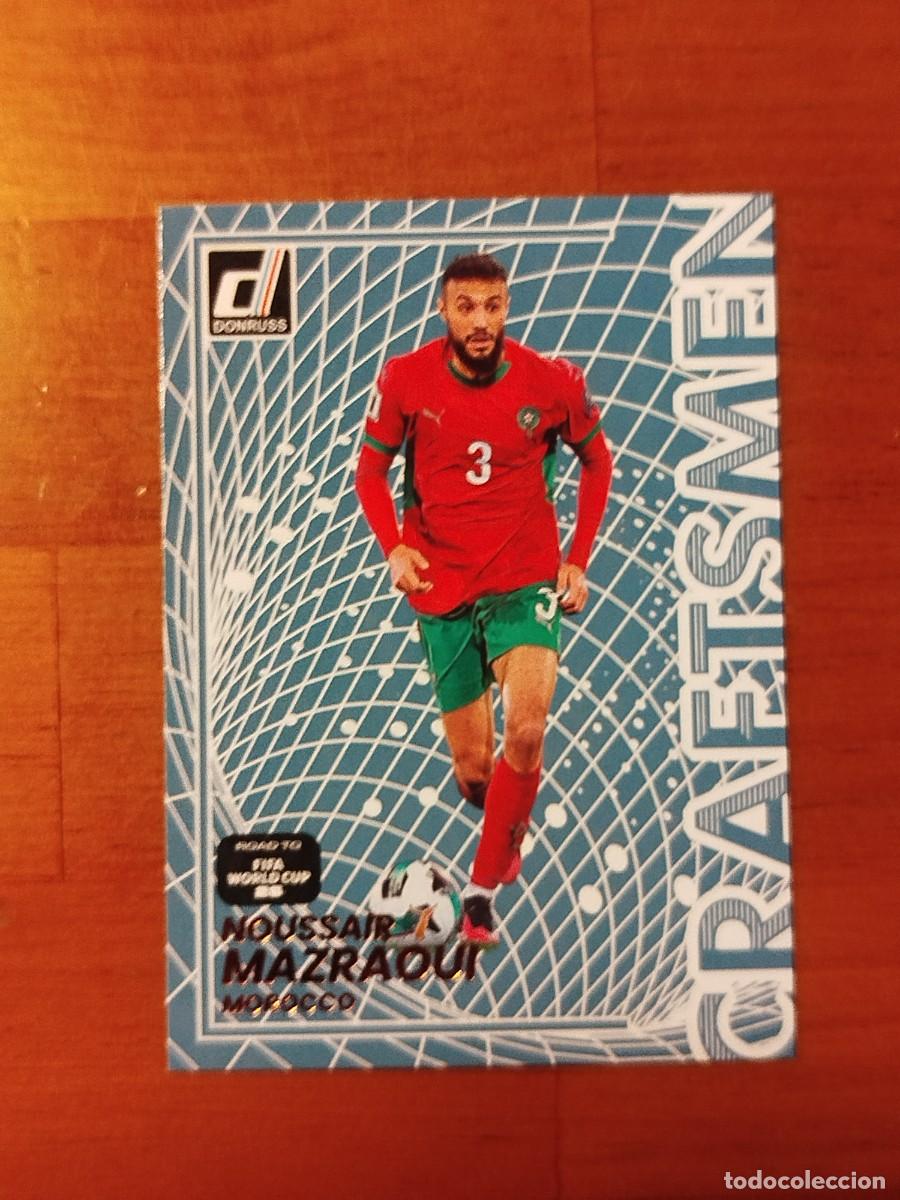 Coleccionismo cromos antiguos: 14. Noussair Mazraoui (Marruecos) - Craftsmen Panini Donruss Road to Fifa World Cup 2025
