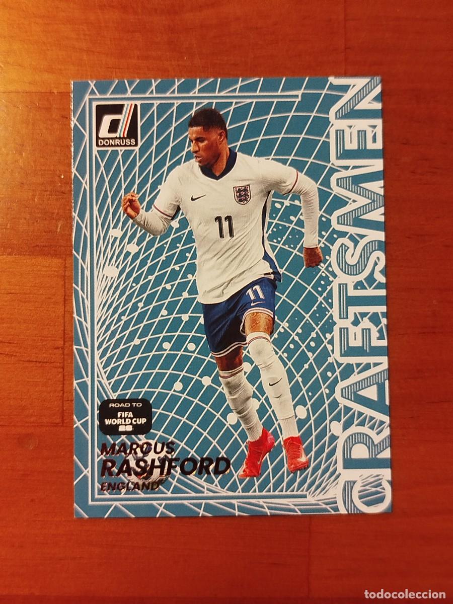 Coleccionismo cromos antiguos: 18. Marcus Rashford (Inglaterra) - Craftsmen Panini Donruss Road to Fifa World Cup 2025