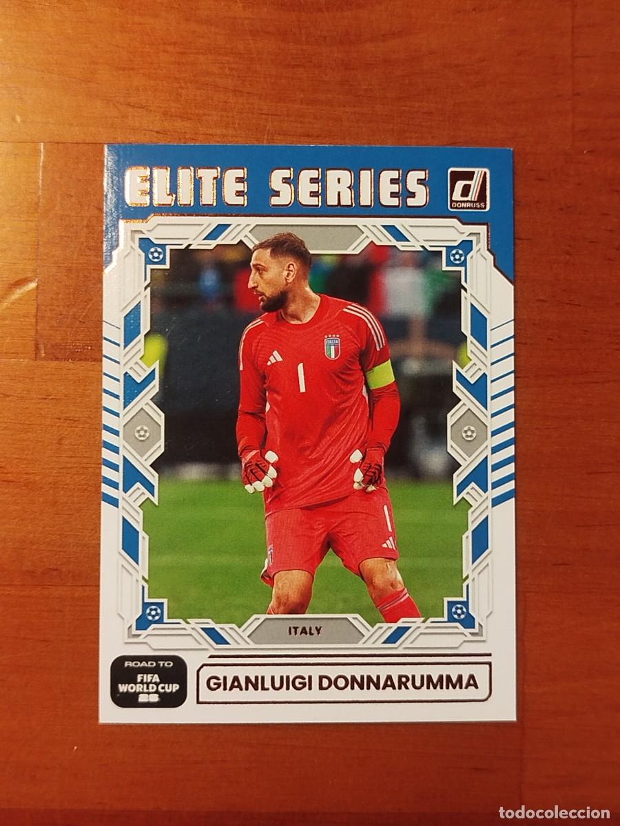 Coleccionismo cromos antiguos: 9. Gianluigi Donnarumma (Italia) - Elite Series Panini Donruss Road to Fifa World Cup 2025