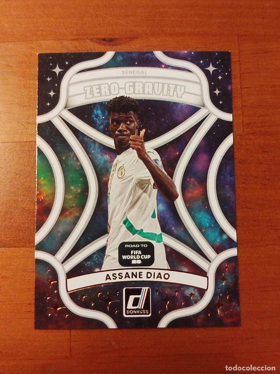 Coleccionismo cromos antiguos: 8. Assane Diao (Senegal) - Zero Gravity Panini Donruss Road to Fifa World Cup 2025
