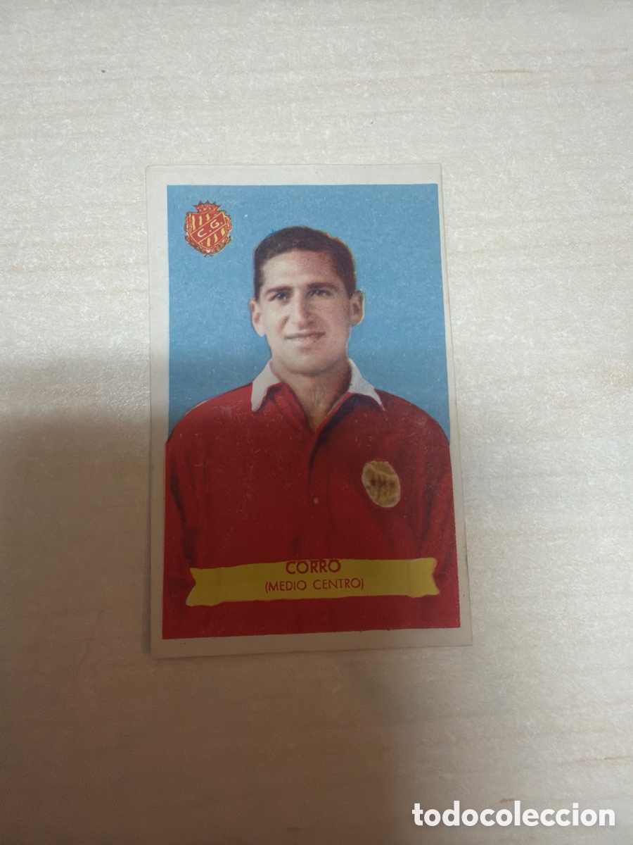 Coleccionismo cromos antiguos: F&uacute;tbol Bruguera 1949, Corro, Club Gimn&agrave;stic de Tarragona.