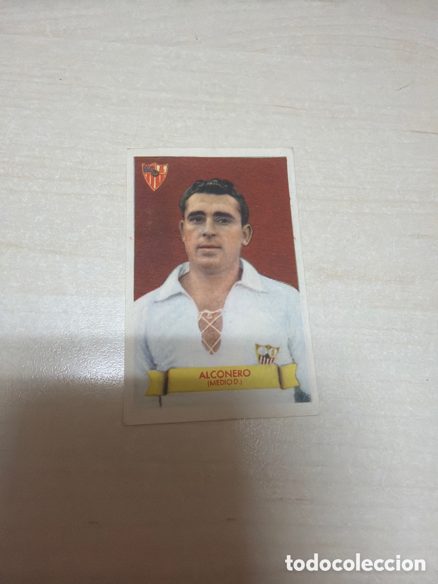 Coleccionismo cromos antiguos: F&uacute;tbol Bruguera 1949, Alconero, Sevilla F. C.