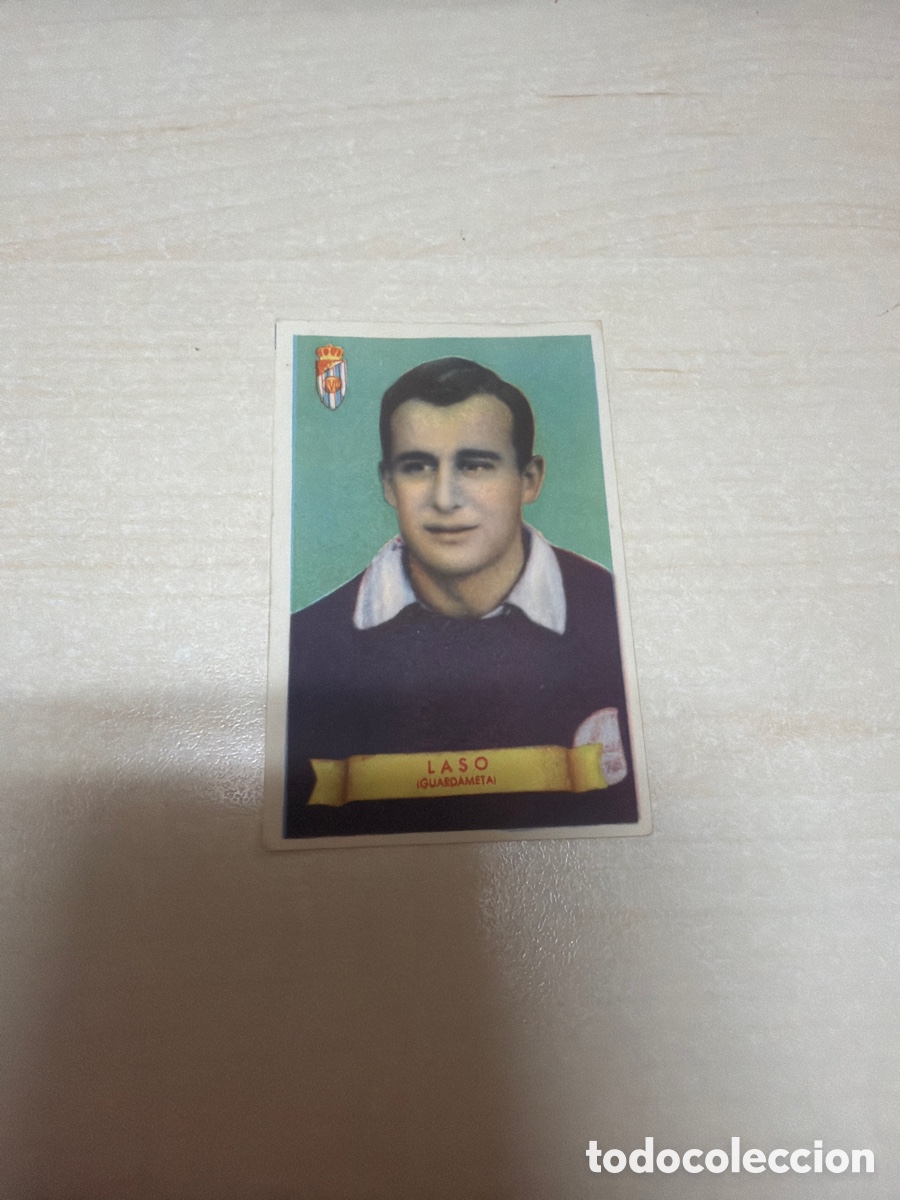 Coleccionismo cromos antiguos: F&uacute;tbol Bruguera 1949, Laso, Real Valladolid Deportivo.