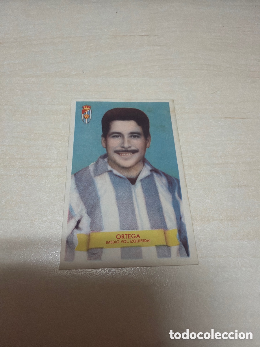 Coleccionismo cromos antiguos: F&uacute;tbol Bruguera 1949, Ortega, Real Valladolid Deportivo.