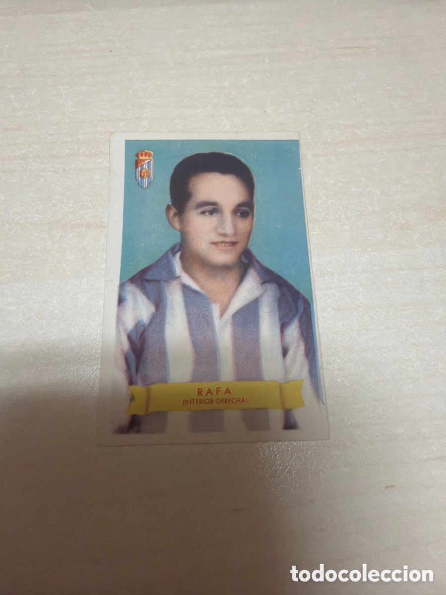 Coleccionismo cromos antiguos: F&uacute;tbol Bruguera 1949, Rafa, Real Valladolid Deportivo.