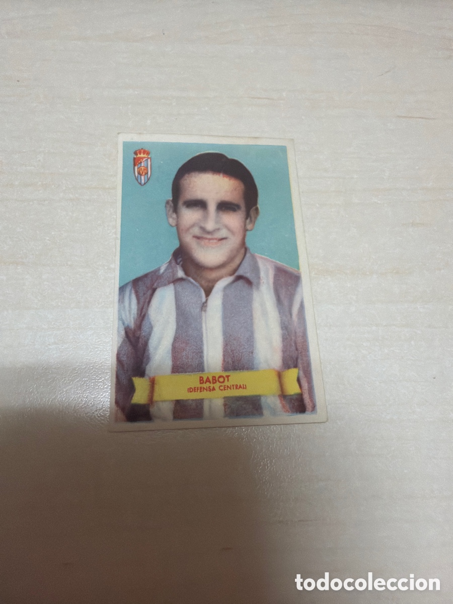 Coleccionismo cromos antiguos: F&uacute;tbol Bruguera 1949, Babot, Real Valladolid Deportivo.