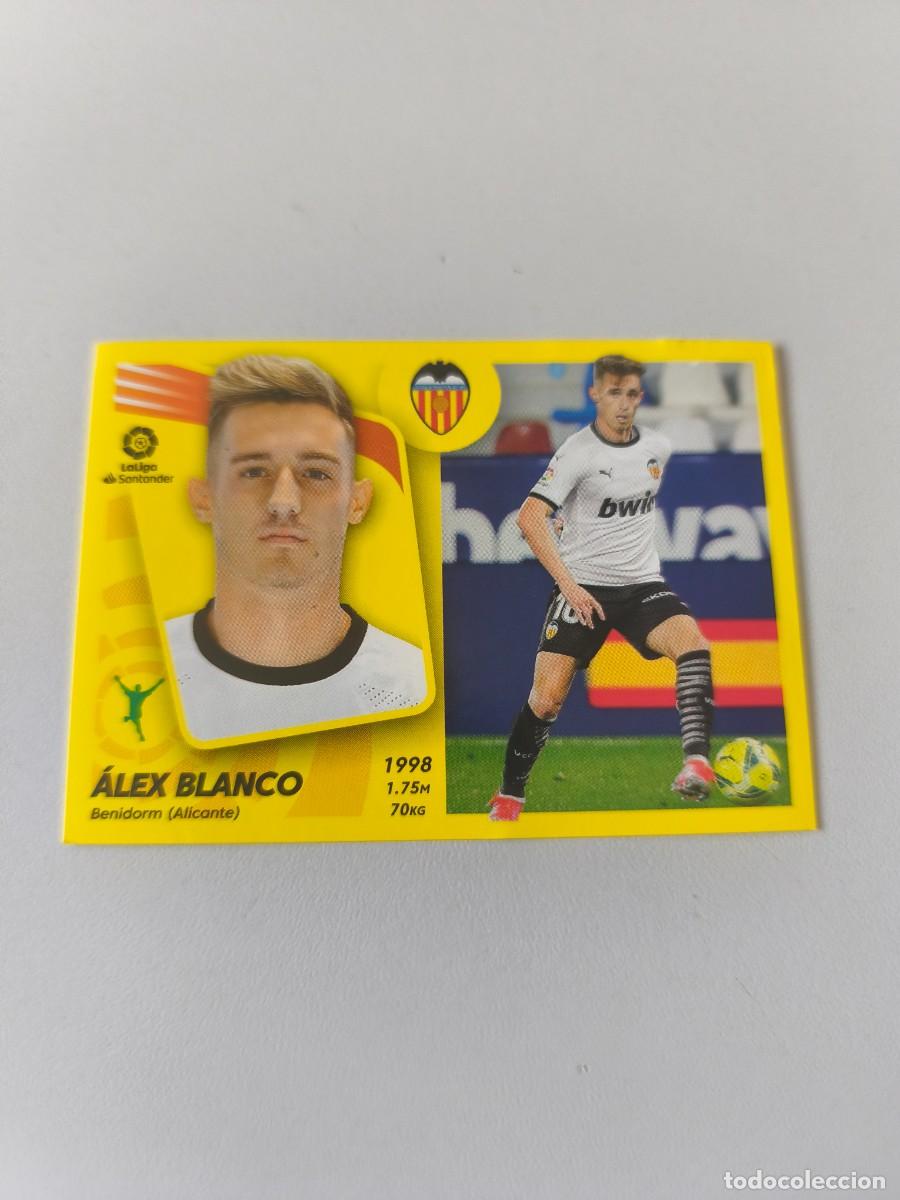 Coleccionismo cromos antiguos: LIGA ESTE PANINI 2021 2022 21 22 ALEX BLANCO VALENCIA 20A TPBCA