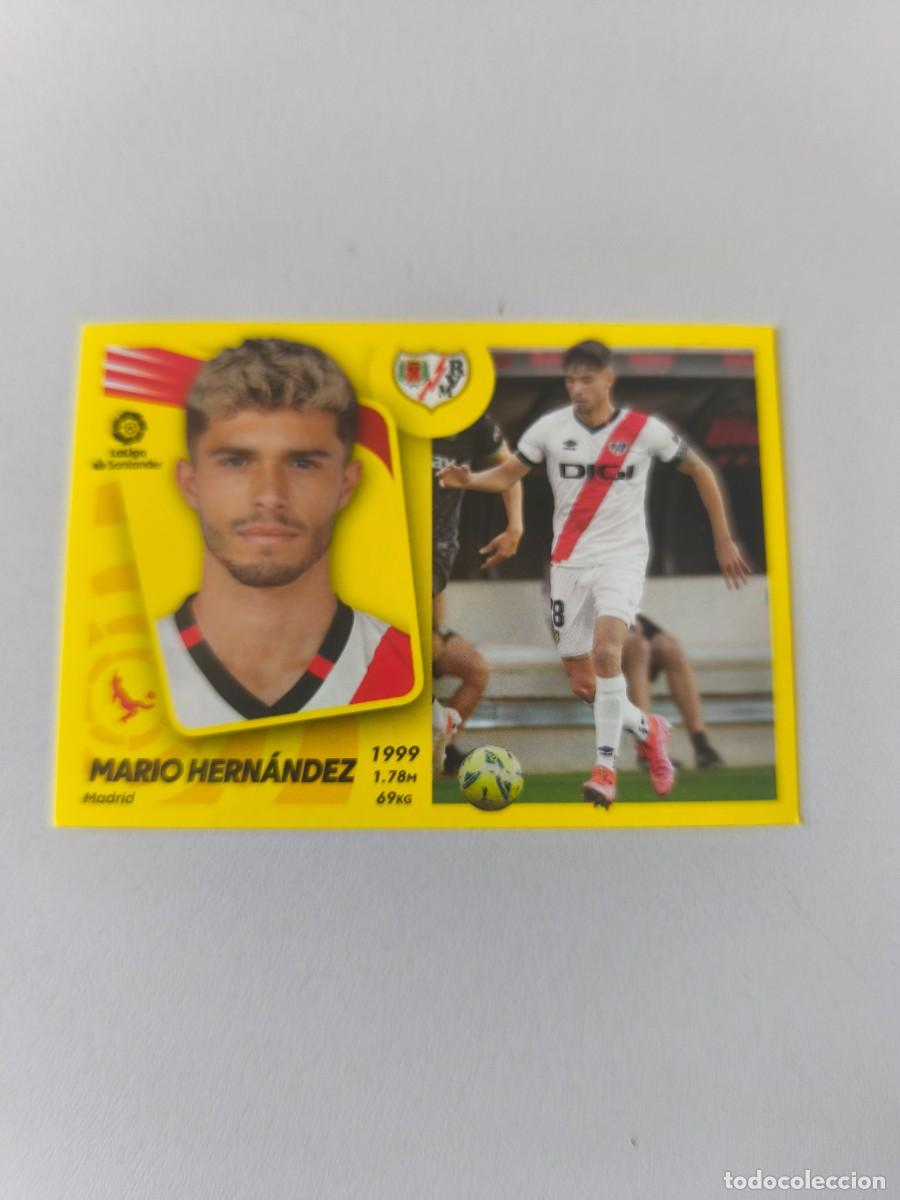 Coleccionismo cromos antiguos: LIGA ESTE PANINI 2021 2022 21 22 MARIO HERN&Aacute;NDEZ RAYO VALLECANO 8A TPBCA