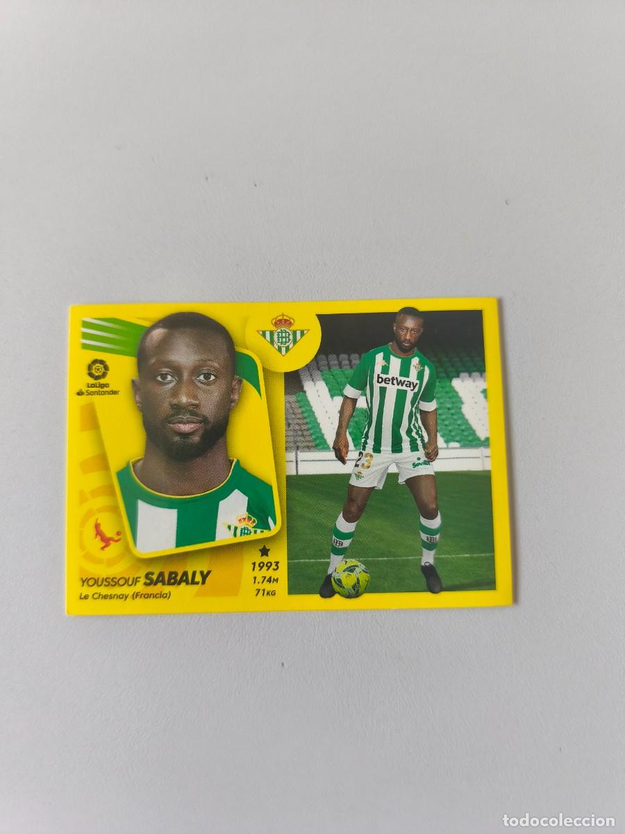 Coleccionismo cromos antiguos: LIGA ESTE PANINI 2021 2022 21 22 YOUSSOUF SABALY BETIS 2 TPBCA