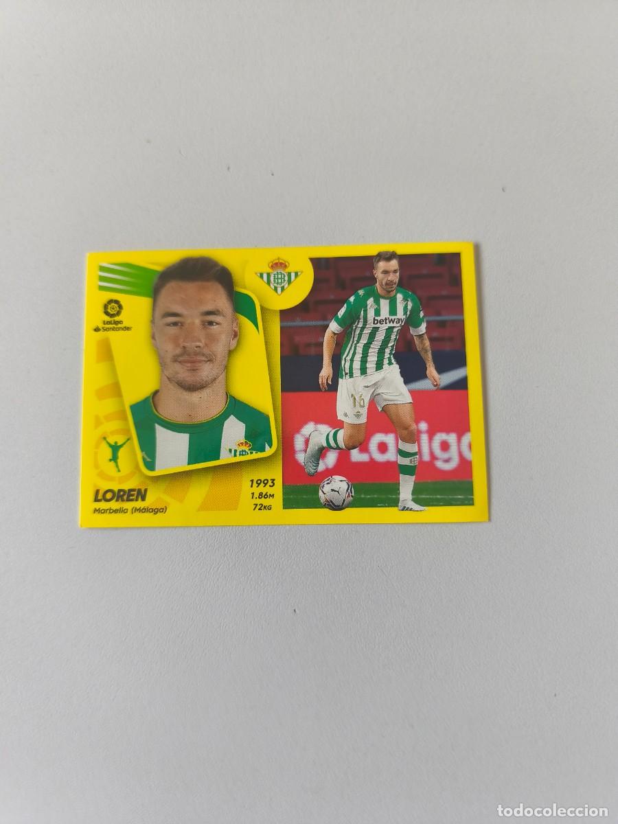 Coleccionismo cromos antiguos: LIGA ESTE PANINI 2021 2022 21 22 LOREN BETIS 19B TPBCA