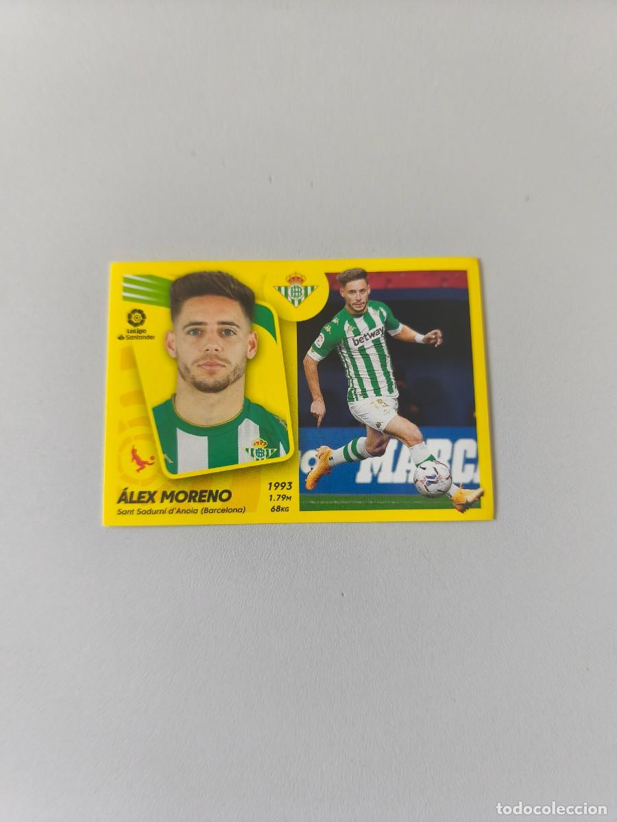 Coleccionismo cromos antiguos: LIGA ESTE PANINI 2021 2022 21 22 ALEX MORENO BETIS 11B TPBCA