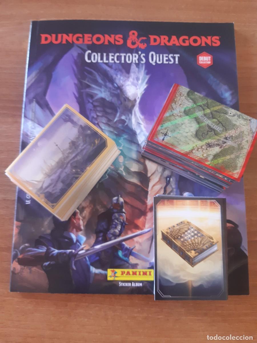 Coleccionismo cromos antiguos: COLECCI&Oacute;N COMPLETA DUNGEONS & DRAGONS COLLECTOR'S QUEST M&Aacute;S ALBUM VAC&Iacute;O PLANCHA PANINI 2024. NUEVOS