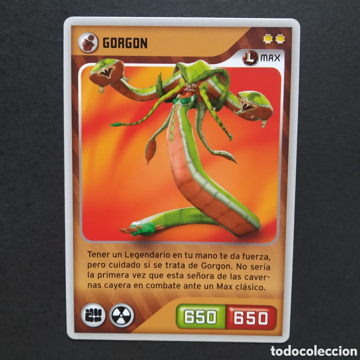 Coleccionismo cromos antiguos: CROMO - N&ordm; 296 - GORGON - INVIZIMALS, DESAFIOS OCULTOS - PANINI - A&Ntilde;O 2013