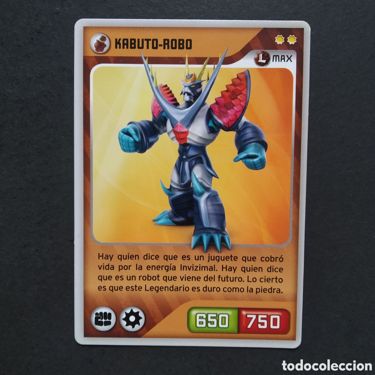 Coleccionismo cromos antiguos: CROMO - N&ordm; 297 - KABUTO-ROBO - INVIZIMALS, DESAFIOS OCULTOS - PANINI - A&Ntilde;O 2013