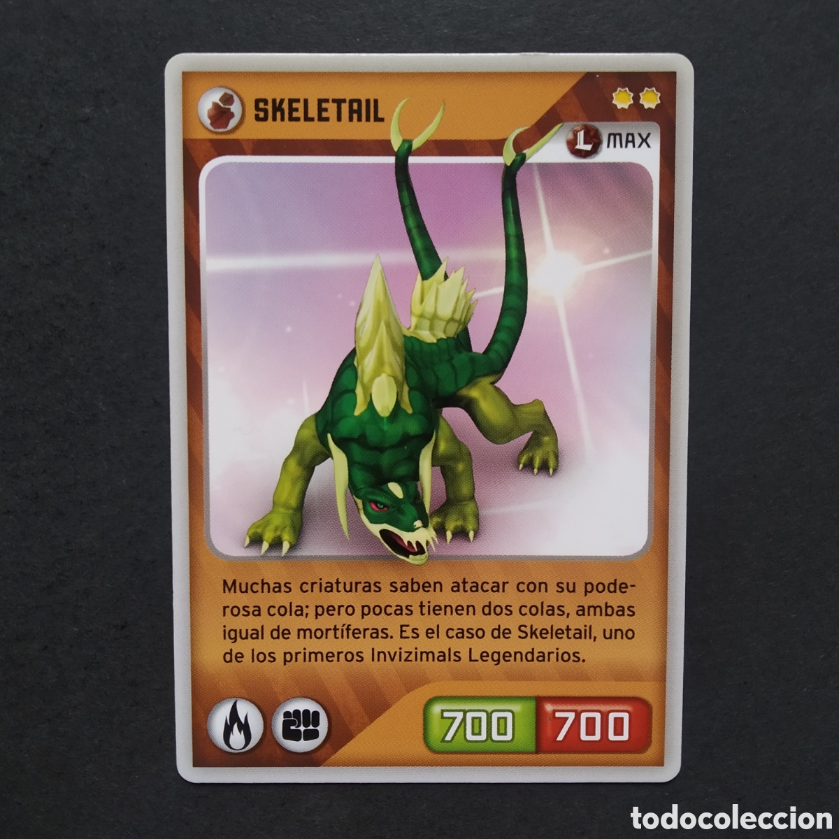 Coleccionismo cromos antiguos: CROMO - N&ordm; 300 - SKELETAIL - INVIZIMALS, DESAFIOS OCULTOS - PANINI - A&Ntilde;O 2013