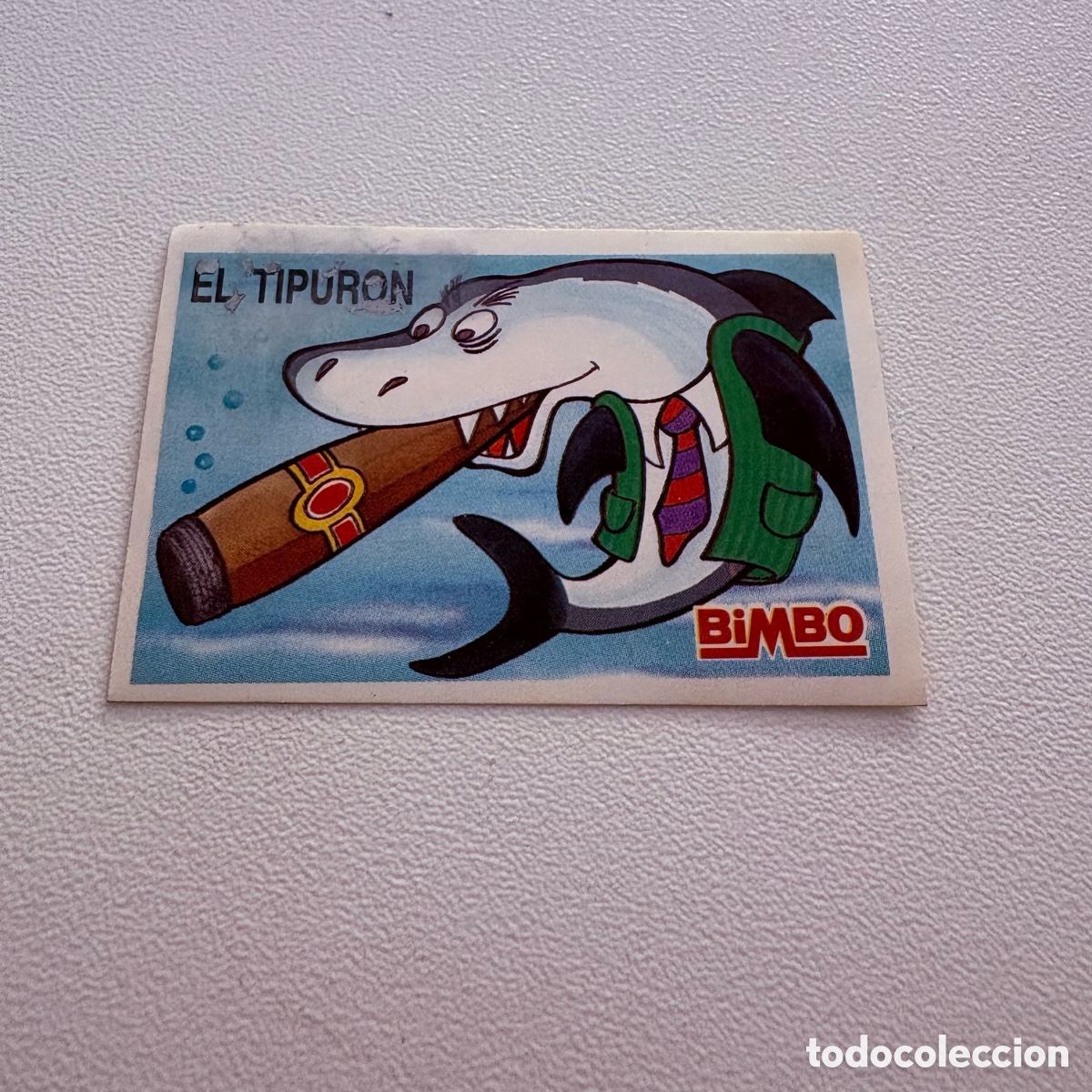 Coleccionismo cromos antiguos: CROMO BIMBO ANIMALOCOS TIBURON N&ordm; 15