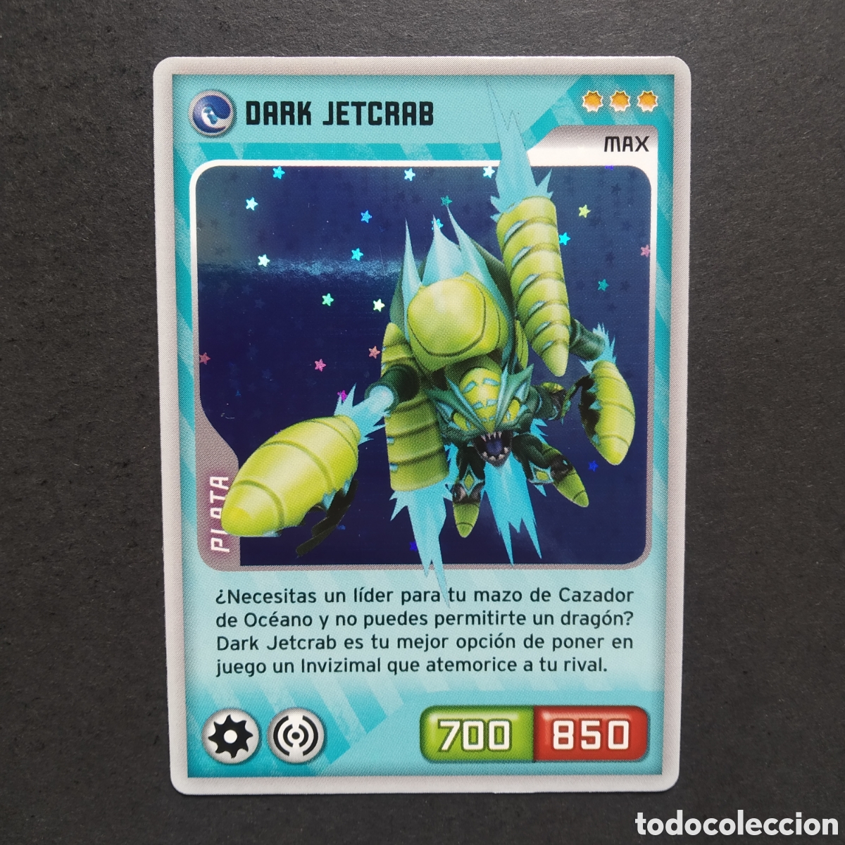 Coleccionismo cromos antiguos: CROMO - N&ordm; 318 - DARK JETCRAB - INVIZIMALS, DESAFIOS OCULTOS - PANINI - A&Ntilde;O 2013