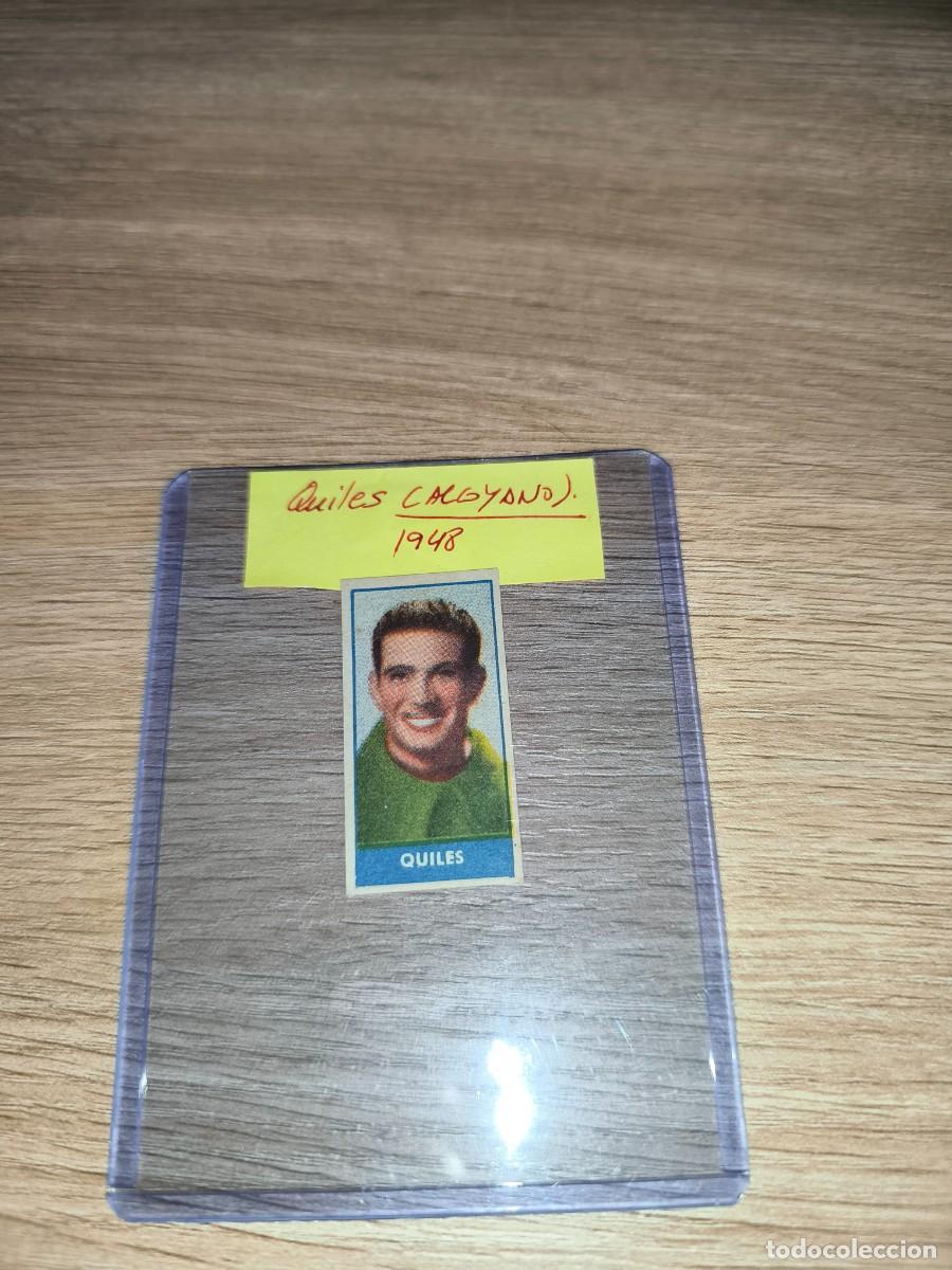 Coleccionismo cromos antiguos: Cromos de Quiles. Alcoyano 1948.