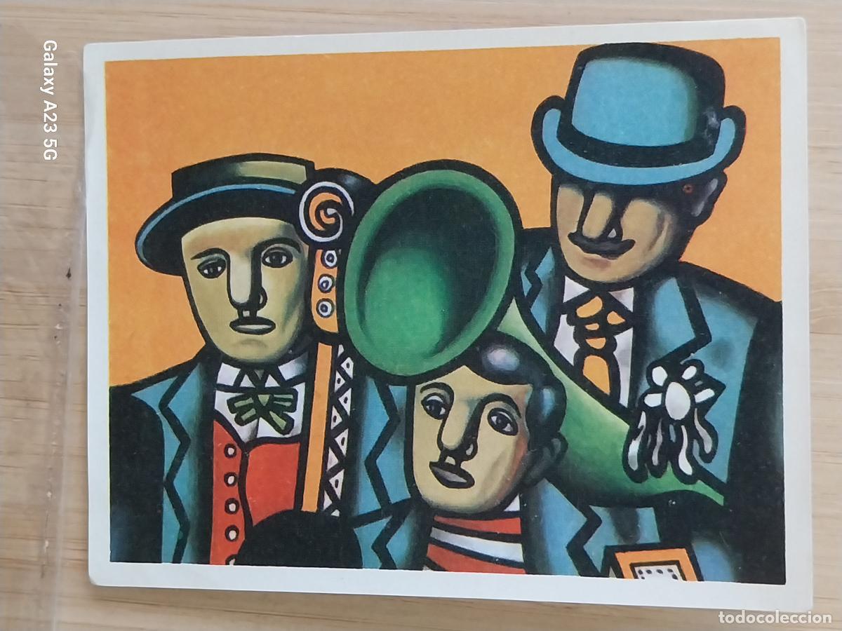 Coleccionismo cromos antiguos: LEGER LOS TRES MUSICOS *** ED MAGA ARTE A&Ntilde;O 1971 CROMO 289 SIN PEGAR NUNCA