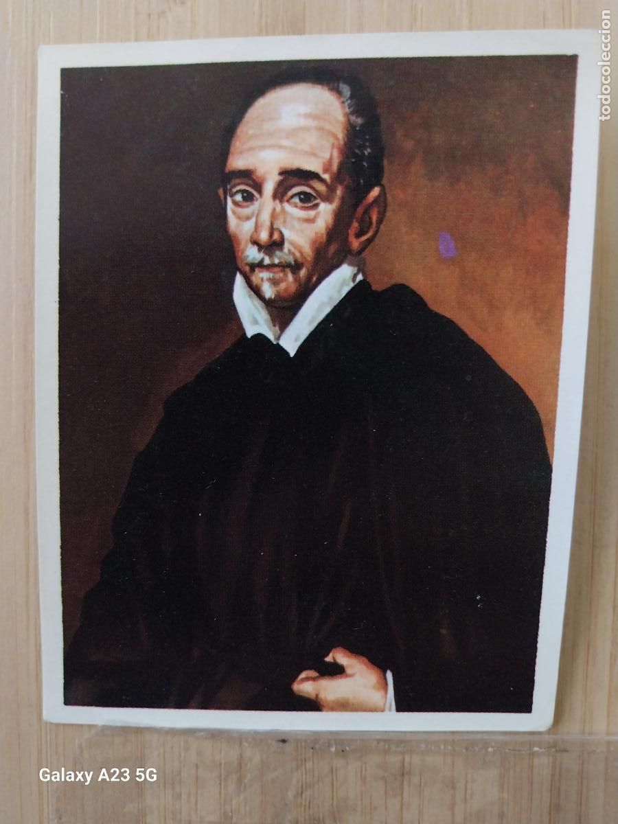 Coleccionismo cromos antiguos: RIBERA RETRATO DE UN MISIONERO ** ED MAGA ARTE A&Ntilde;O 1971 CROMO 169 SIN PEGAR NUNCA