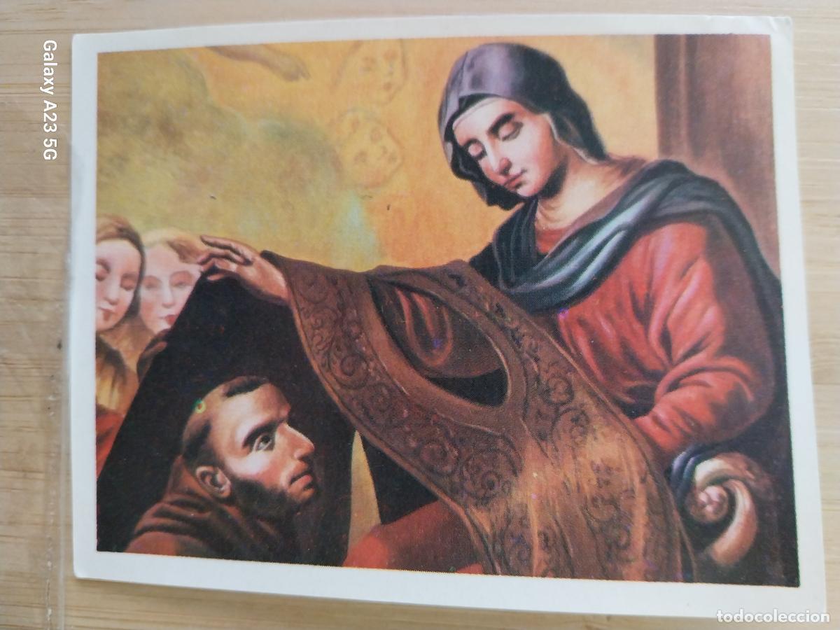 Coleccionismo cromos antiguos: ZURBARAN IMPOSICION CASULLA SAN ILDEFONSO ** ED MAGA ARTE A&Ntilde;O 1971 CROMO 140 SIN PEGAR NUNCA