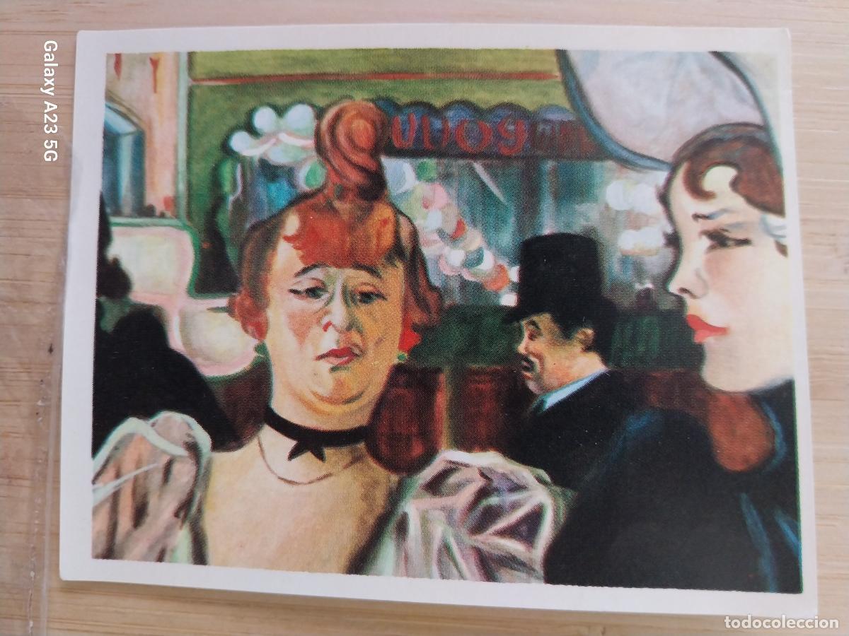 Coleccionismo cromos antiguos: TOULOUSE LAUTREC ** ED MAGA ARTE A&Ntilde;O 1971 CROMO 274 SIN PEGAR NUNCA