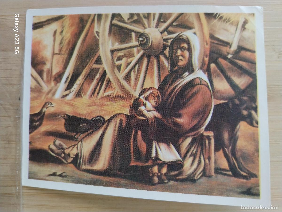 Coleccionismo cromos antiguos: LE NAIN LA CARRETA ** ED MAGA ARTE A&Ntilde;O 1971 CROMO 134 *** SIN PEGAR NUNCA