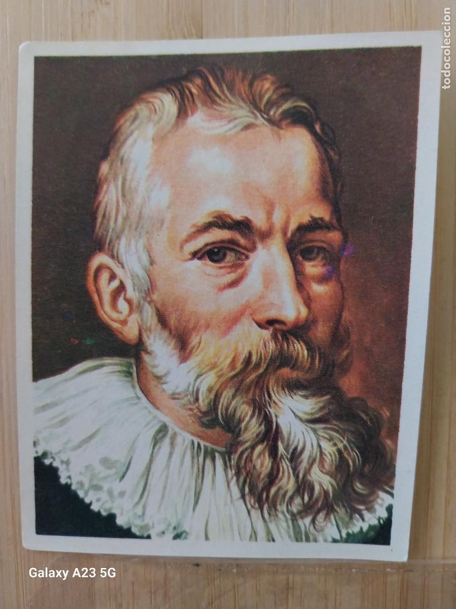 Coleccionismo cromos antiguos: VAN DYCK MARTEN PEPYN ** ED MAGA ARTE A&Ntilde;O 1971 CROMO 187 *** SIN PEGAR NUNCA