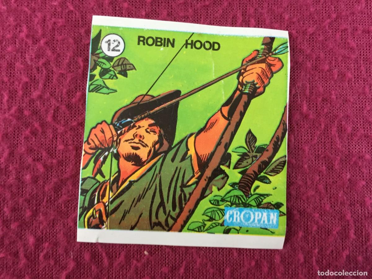 Coleccionismo cromos antiguos: CROMO CROPAN LOS GRANDES GUERREROS TE HABLAN N&ordm; 12 ROBIN HOOD