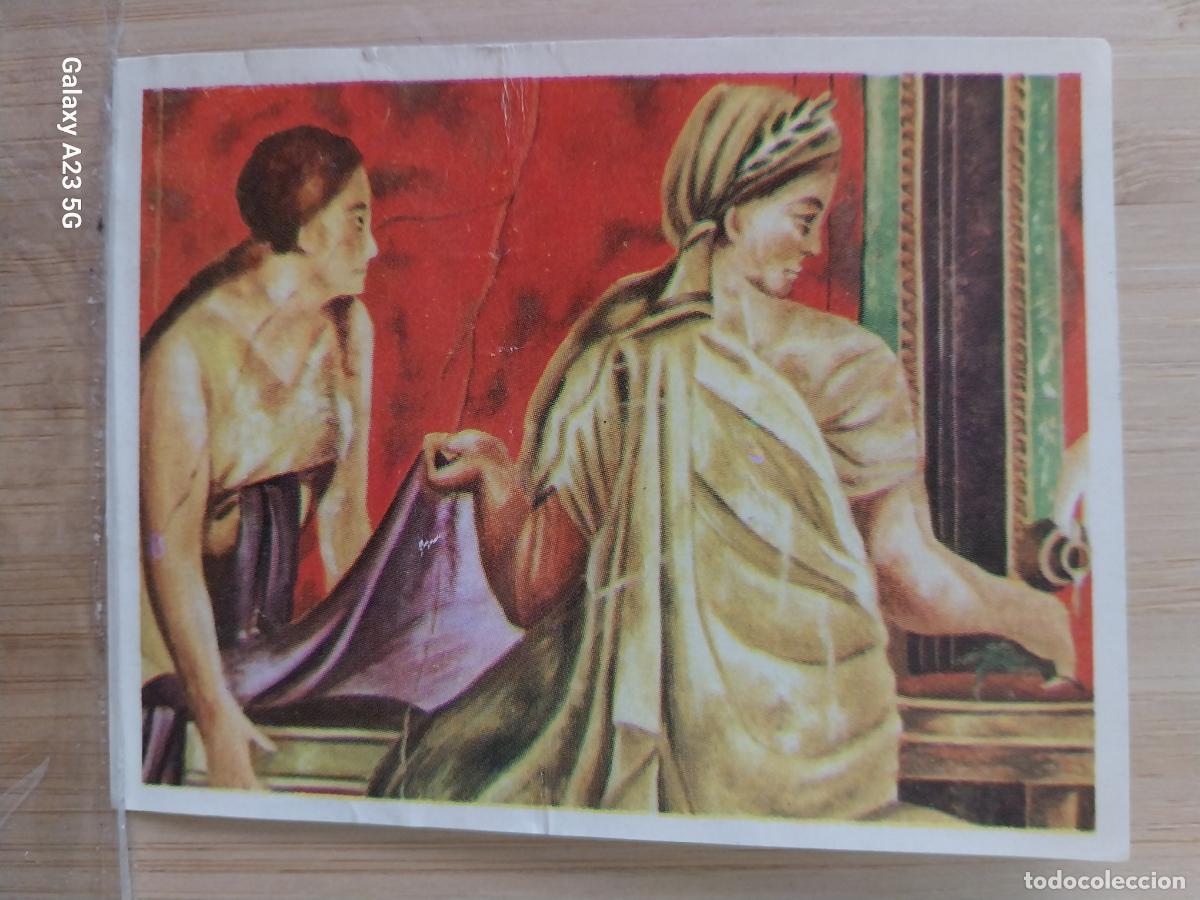 Coleccionismo cromos antiguos: ARTE ROMANO * ED MAGA ARTE A&Ntilde;O 1971 CROMO 24 *** SIN PEGAR NUNCA