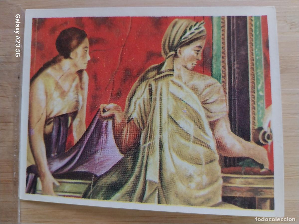 Coleccionismo cromos antiguos: ARTE ROMANO * ED MAGA ARTE A&Ntilde;O 1971 CROMO 24 ** SIN PEGAR NUNCA