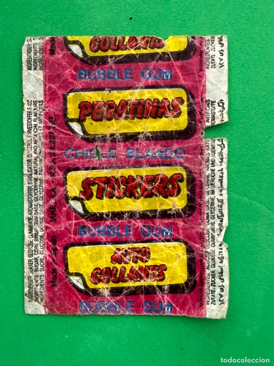 Coleccionismo cromos antiguos: Envoltorio chicle Jake - Pegatinas Stickers