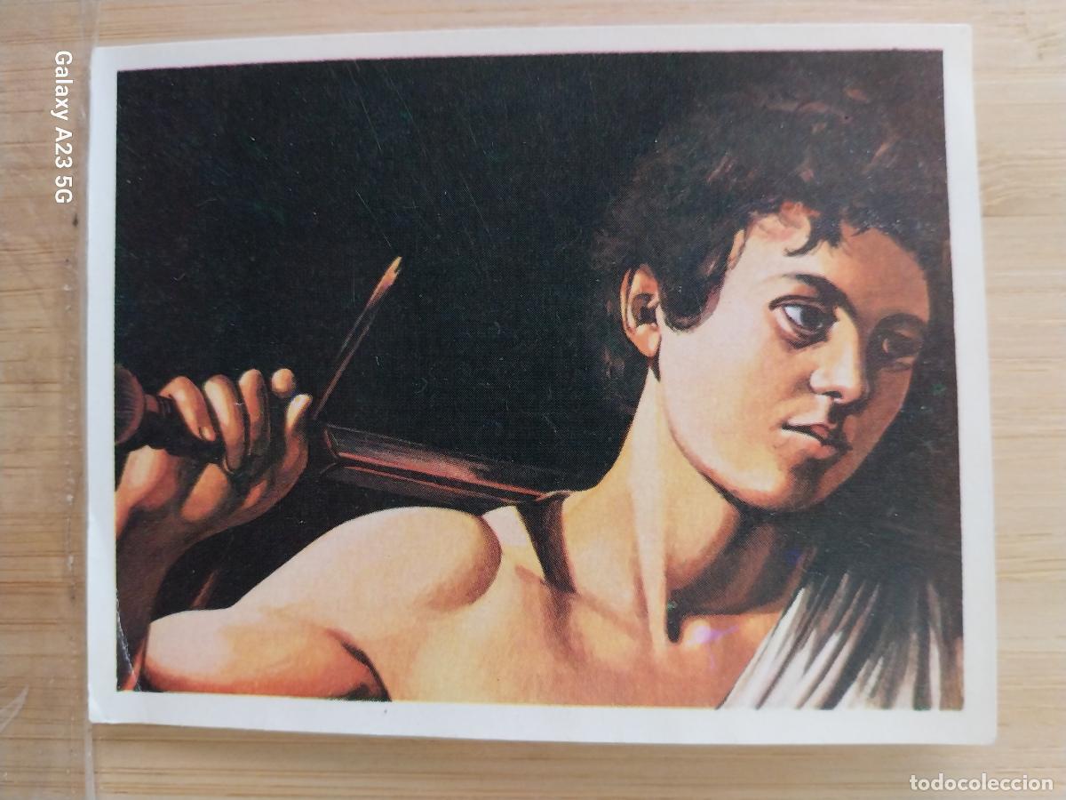 Coleccionismo cromos antiguos: CARAVAGGIO DAVID CON LA CABEZA GOLIAT * ED MAGA ARTE A&Ntilde;O 1971 CROMO 149 ** SIN PEGAR NUNCA