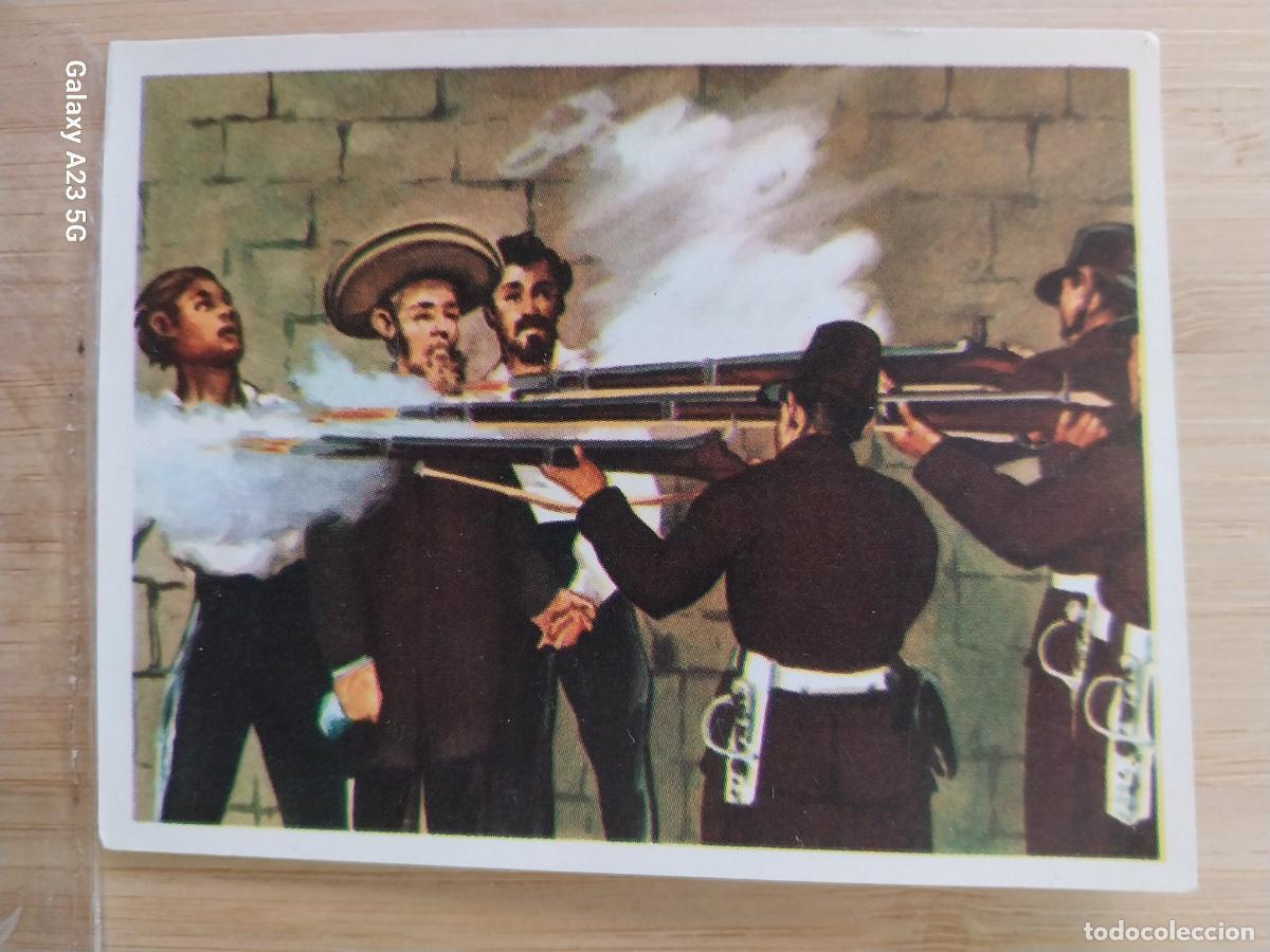 Coleccionismo cromos antiguos: MANET FUSILAMIENTO EMPERADOR MAXIMILIANO * ED MAGA ARTE A&Ntilde;O 1971 CROMO 249 ** SIN PEGAR NUNCA