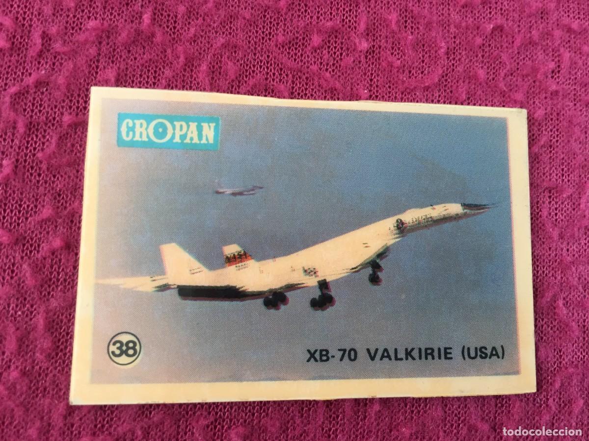 Coleccionismo cromos antiguos: CROMO PASTELITOS CROPAN AVIONES DE COMBATE - N&Uacute;MERO 38 XB 70 - VALKIRIE