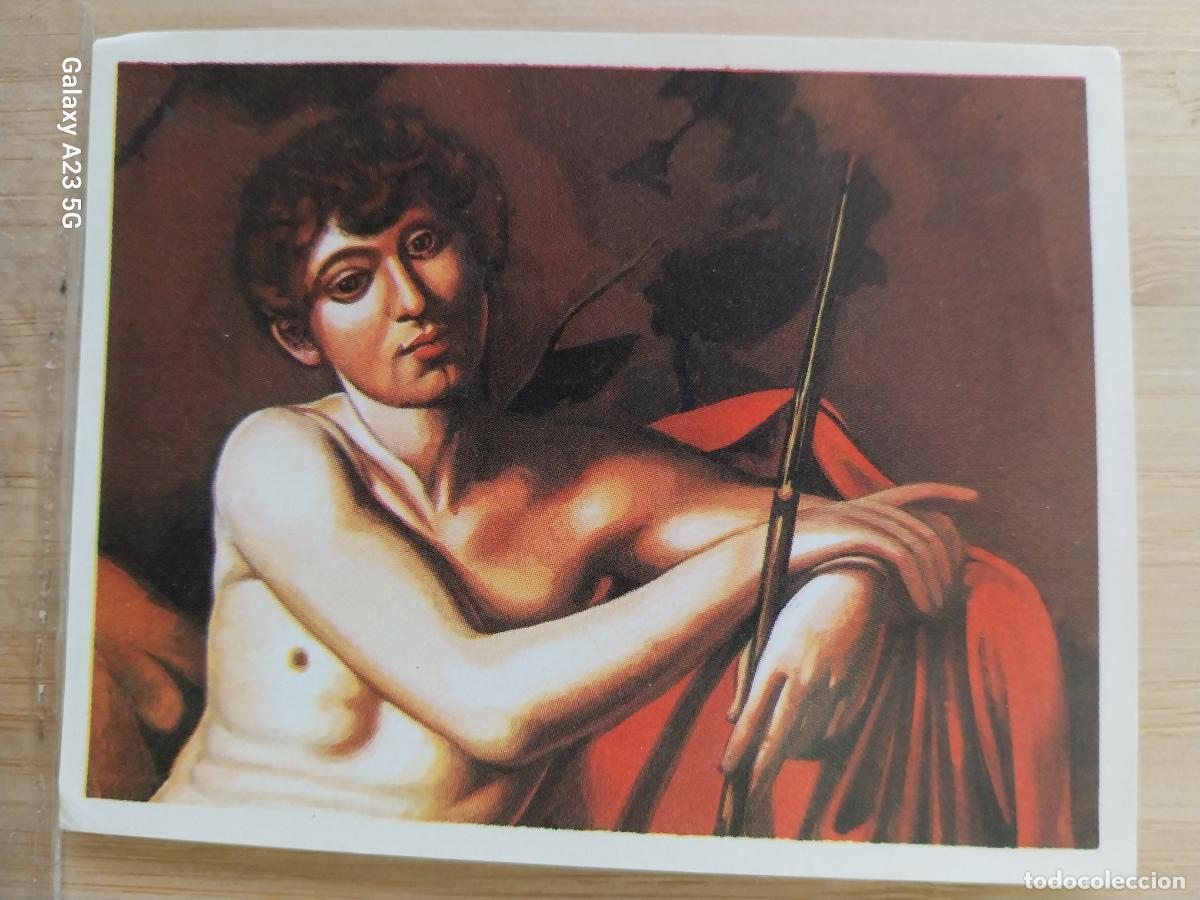 Coleccionismo cromos antiguos: CARAVAGGIO SAN JUAN BAUTISTA Y EL CORDERO * ED MAGA ARTE A&Ntilde;O 1971 CROMO 148 ** SIN PEGAR NUNCA