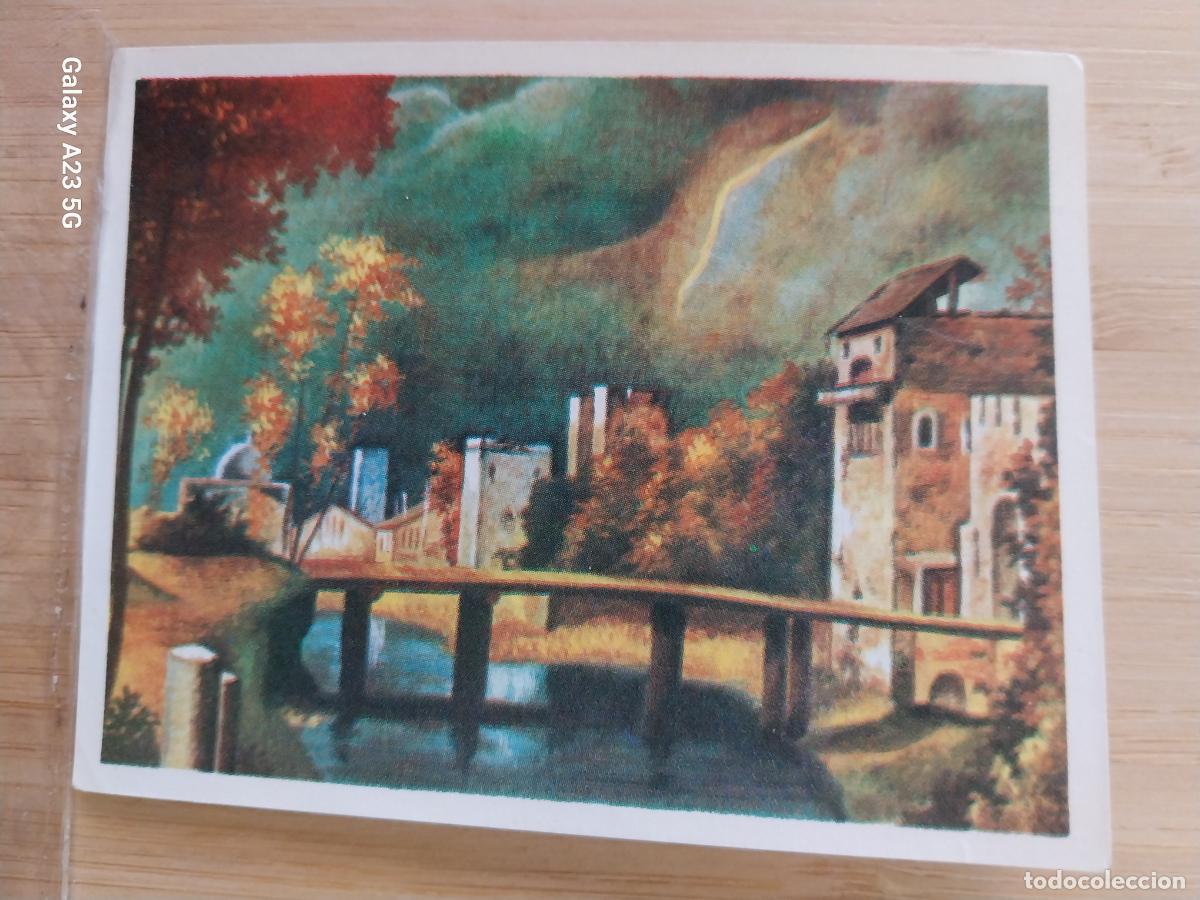 Coleccionismo cromos antiguos: GIORGIONE LA TEMPESTAD * ED MAGA ARTE A&Ntilde;O 1971 CROMO 67 ** SIN PEGAR NUNCA