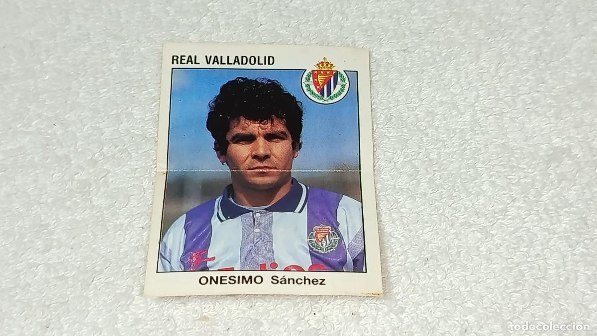 Coleccionismo cromos antiguos: BIMBO : ANTIGUO CROMO N&ordm; 342 ONESIMO REAL VALLADOLID ESTRELLAS DE LA LIGA FUTBOL 93 - 94