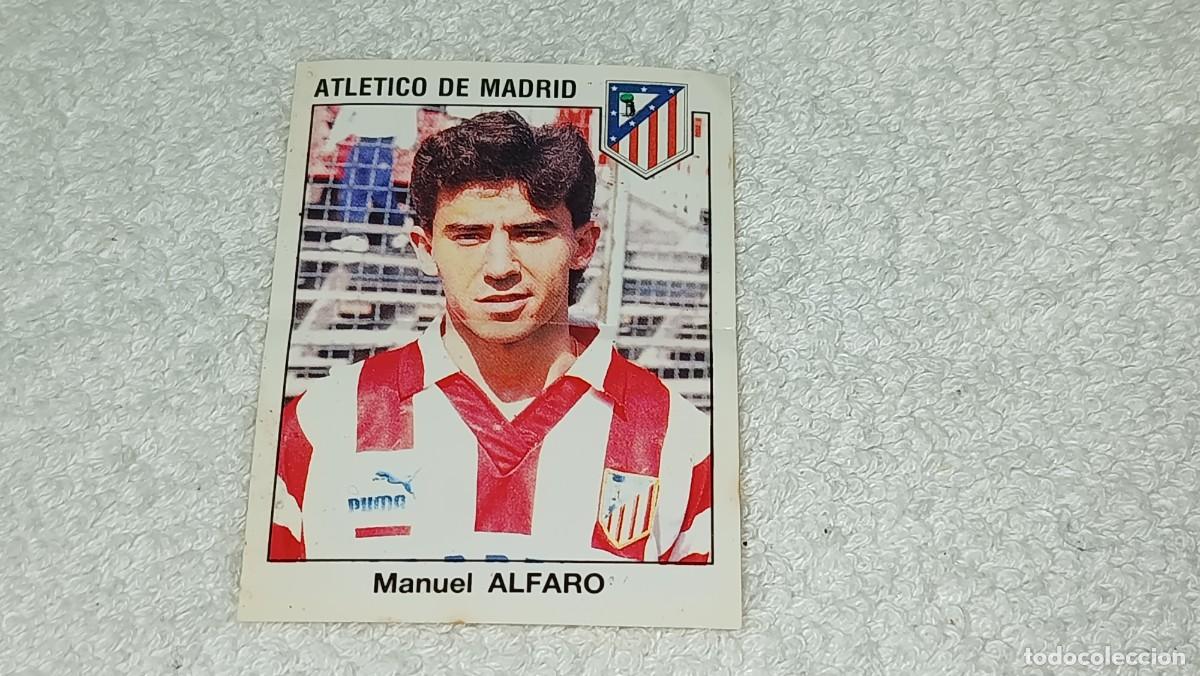 Coleccionismo cromos antiguos: BIMBO : ANTIGUO CROMO N&ordm; 70 ALFARO ATLETICO DE MADRID ESTRELLAS DE LA LIGA FUTBOL 93 - 94
