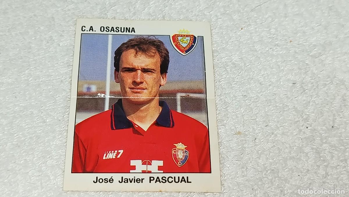 Coleccionismo cromos antiguos: BIMBO : ANTIGUO CROMO N&ordm; 183 JOSE JAVIER PASCUAL OSASUNA ESTRELLAS DE LA LIGA FUTBOL 93 - 94