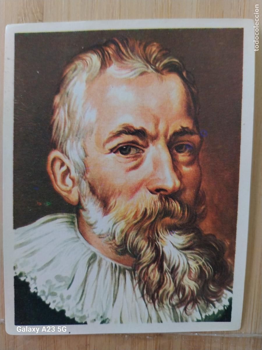 Coleccionismo cromos antiguos: VAN DYCK MARTEN PEPYN -* ED MAGA ARTE A&Ntilde;O 1971 CROMO 187 ** SIN PEGAR NUNCA