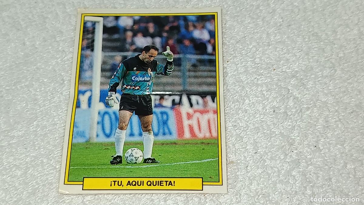 Coleccionismo cromos antiguos: BIMBO : ANTIGUO CROMO N&ordm; 26 LO MAS DIVERTIDO DEL FUTBOL A&Ntilde;OS 90