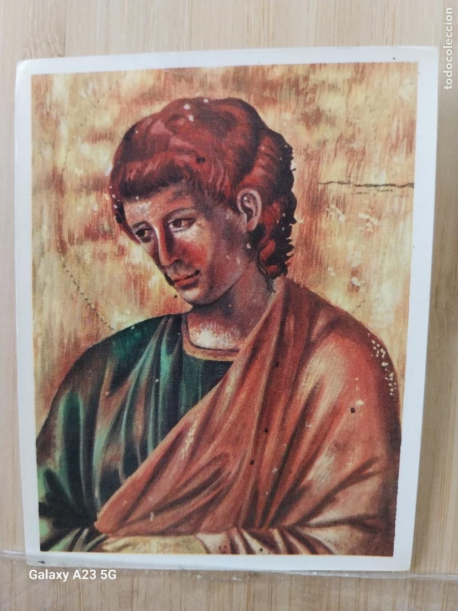 Coleccionismo cromos antiguos: GIOTTO -* ED MAGA ARTE A&Ntilde;O 1971 CROMO 47 ** SIN PEGAR NUNCA
