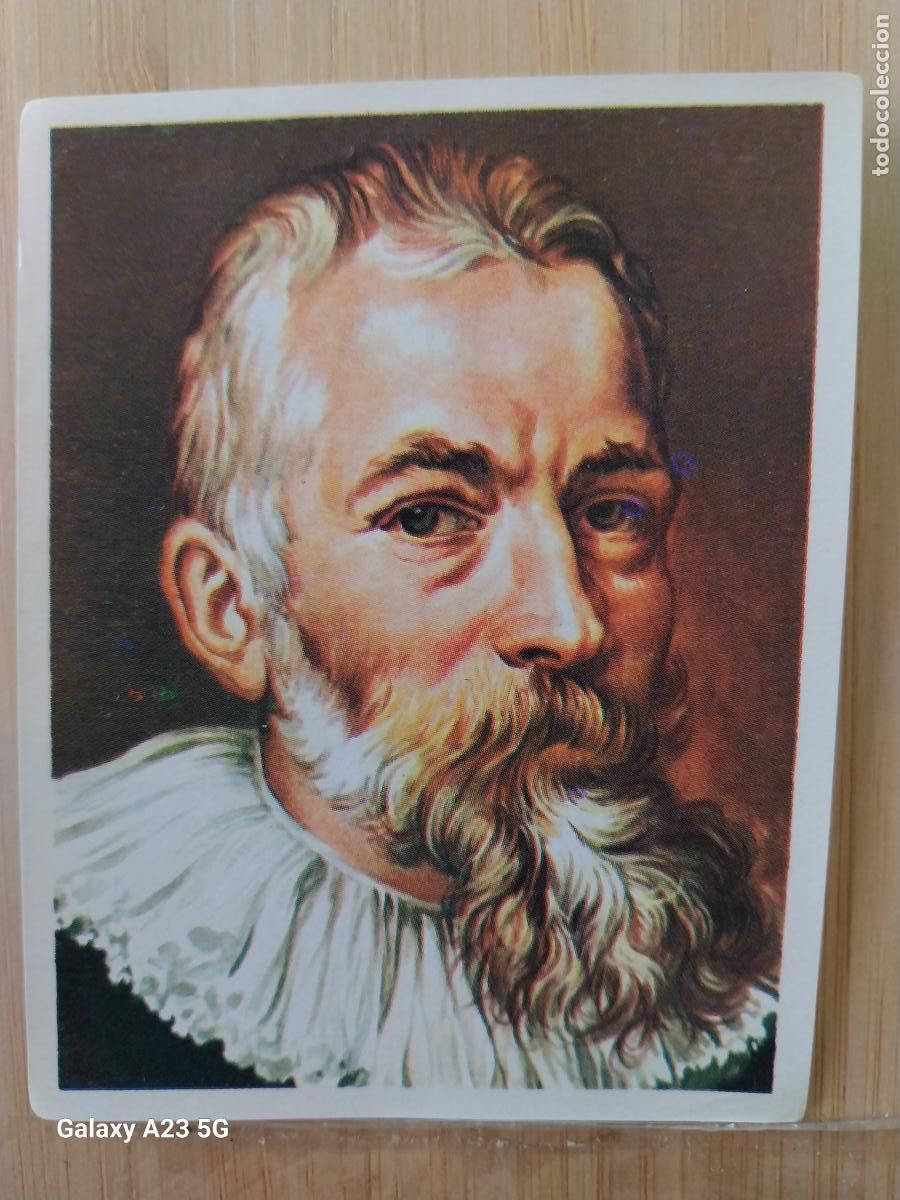 Coleccionismo cromos antiguos: VAN DYCK MARTEN PEPYN --* ED MAGA ARTE A&Ntilde;O 1971 CROMO 187 ** SIN PEGAR NUNCA