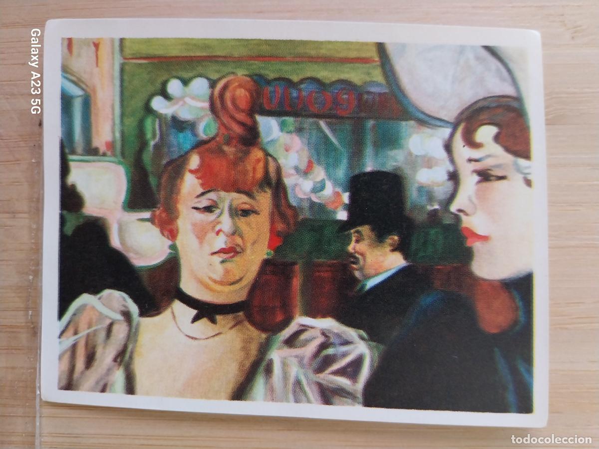 Coleccionismo cromos antiguos: TOULOUSE LAUTREC --* ED MAGA ARTE A&Ntilde;O 1971 CROMO 274 ** SIN PEGAR NUNCA