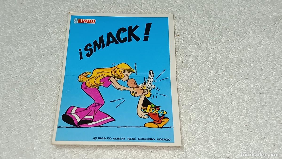 Coleccionismo cromos antiguos: BIMBO : ANTIGUO CROMO PASTEL ASTERIX Y OBELIX - SMACK - A&Ntilde;OS 80 SIN PEGAR