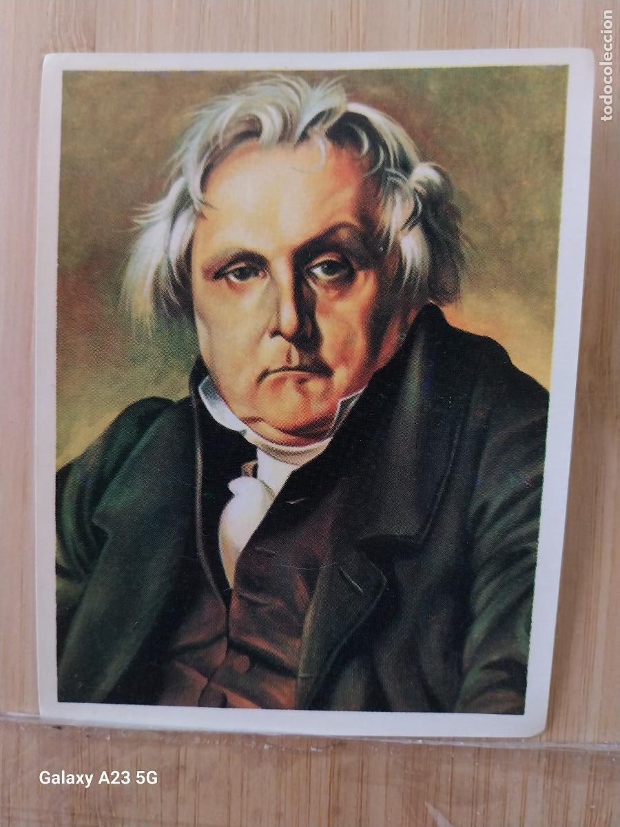 Coleccionismo cromos antiguos: INGRES LOUIS FRANCOIS BERLIN --* ED MAGA ARTE A&Ntilde;O 1971 CROMO 233 -** SIN PEGAR NUNCA