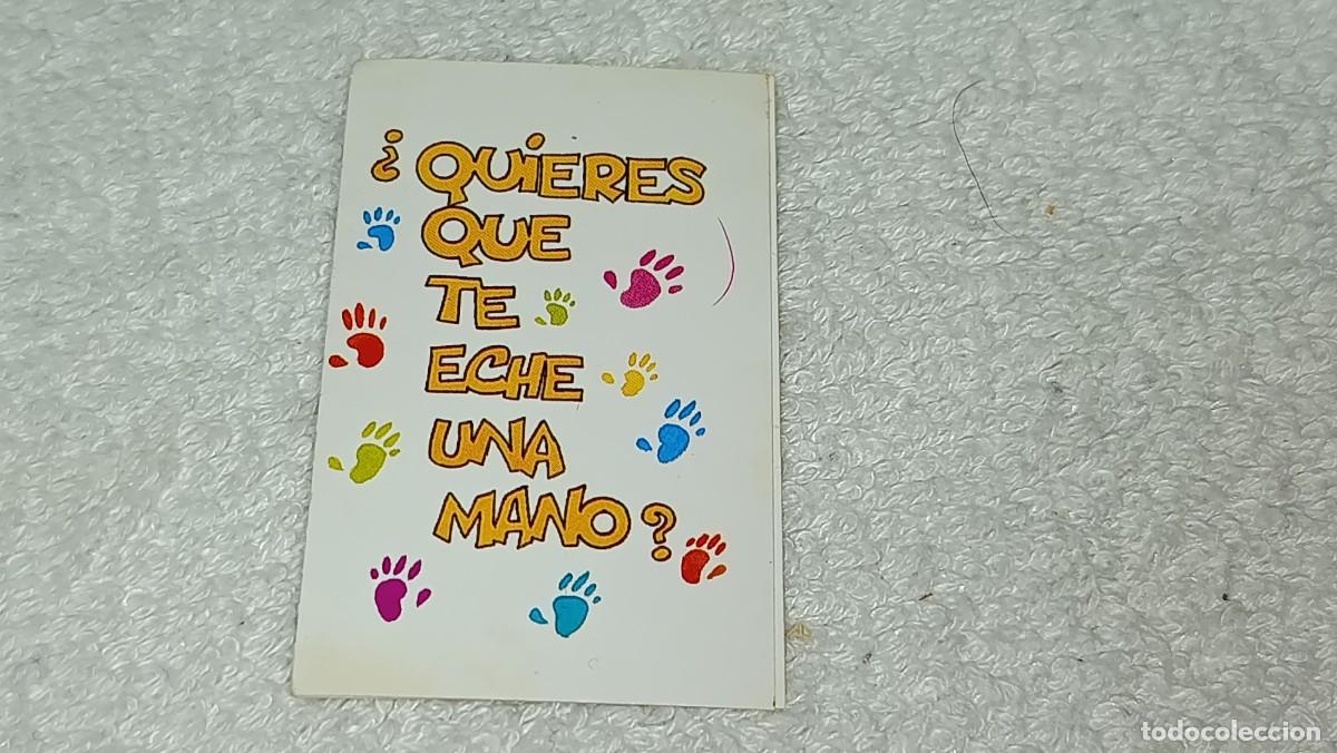 Coleccionismo cromos antiguos: BOLLYCAO PANRICO : ANTIGUO CROMO MOVI CARDS MOVICARDS QUIERES QUE TE ECHE UNA MANO A&Ntilde;OS 90